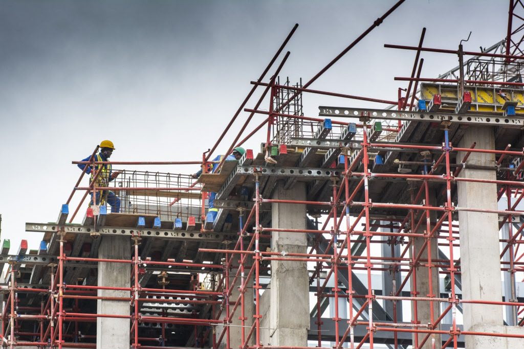 Multi-storey office development in Midrand - reinforced concrete superstructure construction - Abpy Group Pty Ltd