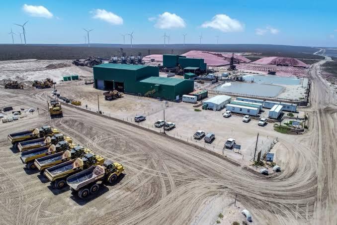 Aerial view of active mining operations showing pit development and haul road network - Abpy Group Pty Ltd