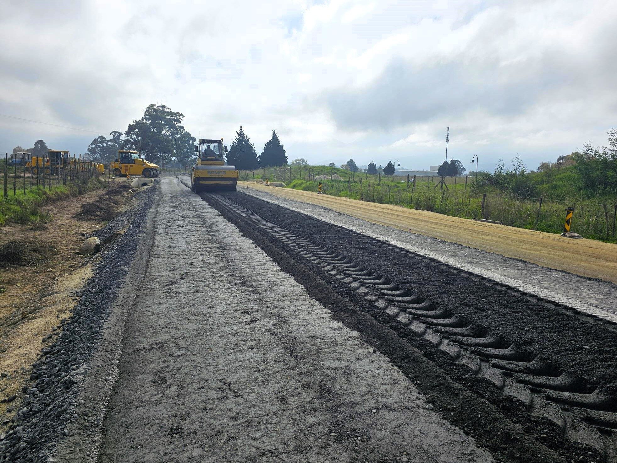 Cement base stabilisation works for heavy-duty pavement construction - Abpy Group Pty Ltd