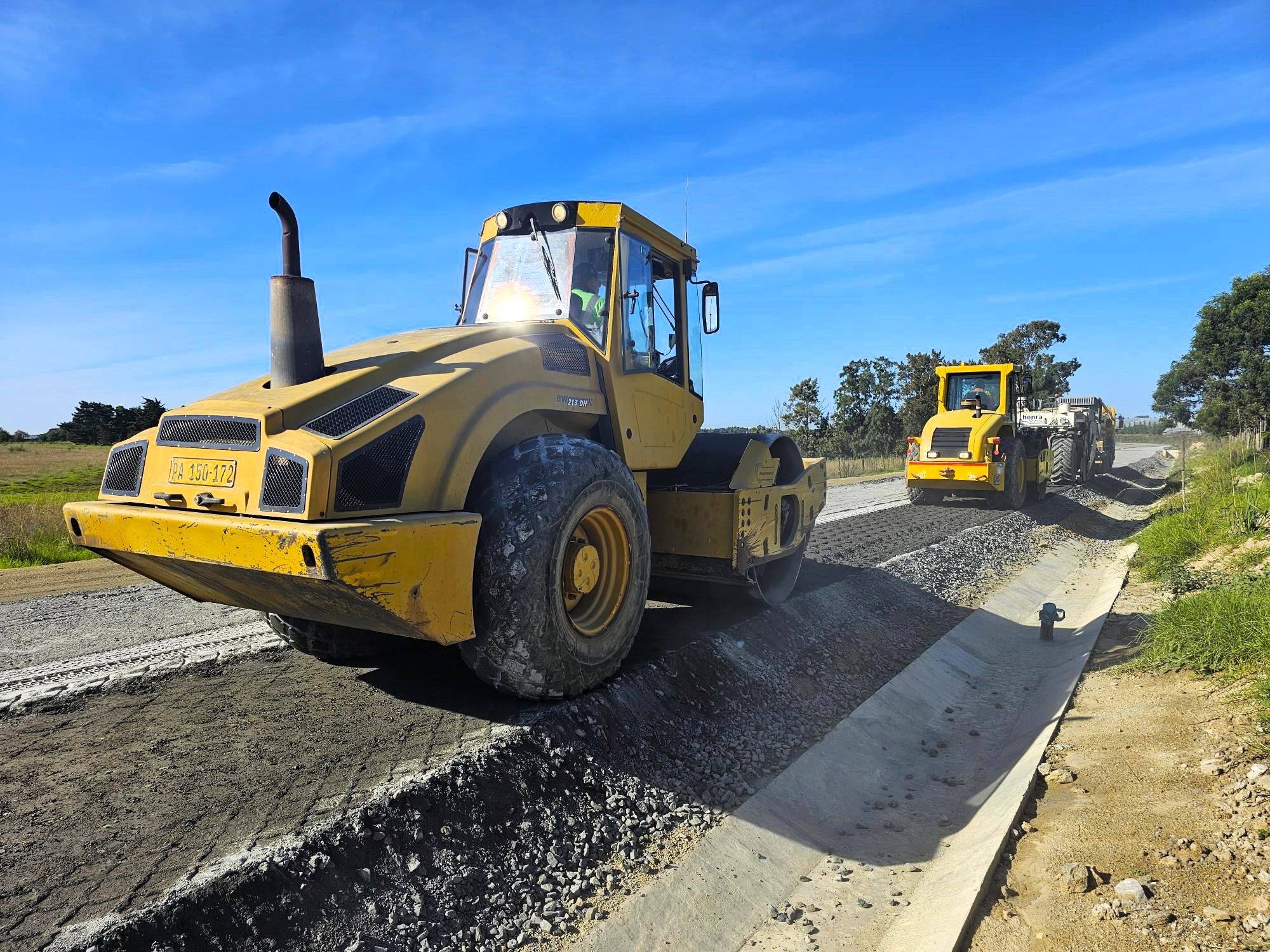 Layerworks compaction and quality control testing for provincial road rehabilitation - Abpy Group Pty Ltd